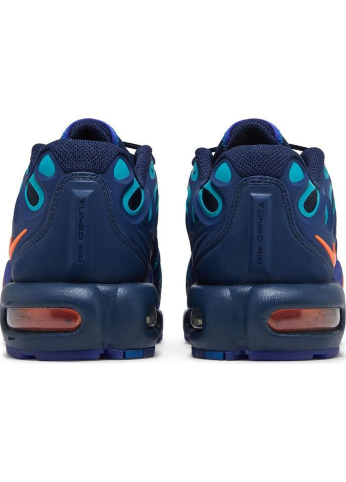 Синій всесезонні кросівки air max tn plus drift midnight navy total orange - fd4290-400 Nike