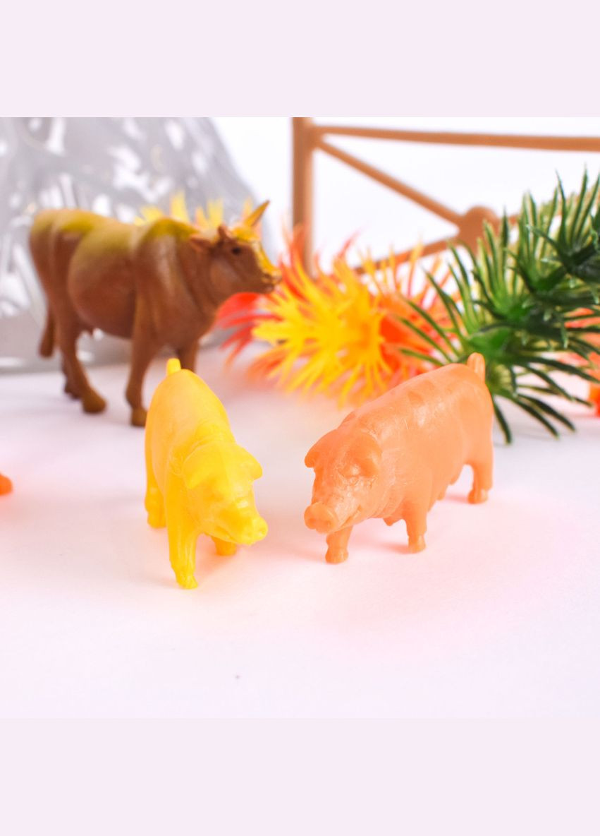 Ігровий міні-набір «Свійські тварини» Fun Banka Домашні тварини Фан Банка No Brand (342374305)