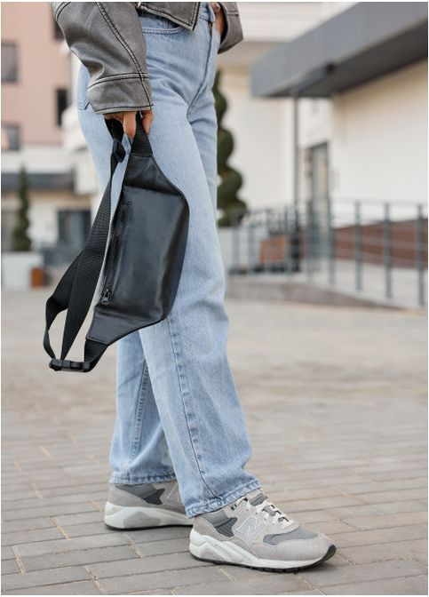 Сумка на пояс из натуральной кожи, женская сумка универсальная кожаная бананка Sambag (361669121)