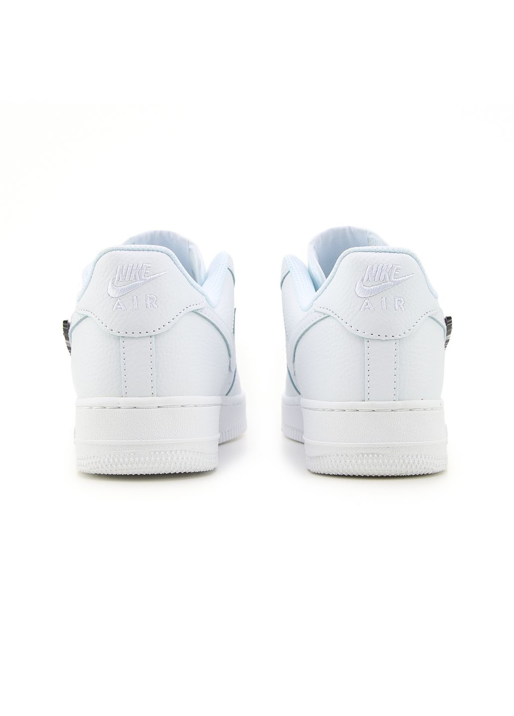 Чорні Осінні кросівки чоловічі nike air force 1 low molten metal black white найк аір форс 1 преміум No Brand