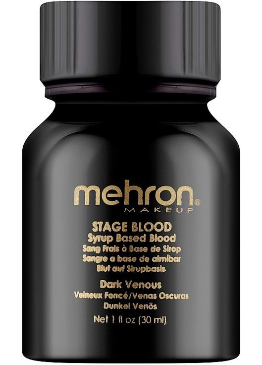 Кровь искусственная Makeup Stage Blood Dark Venous 133ml (818489-189252) Mehron (368659726)