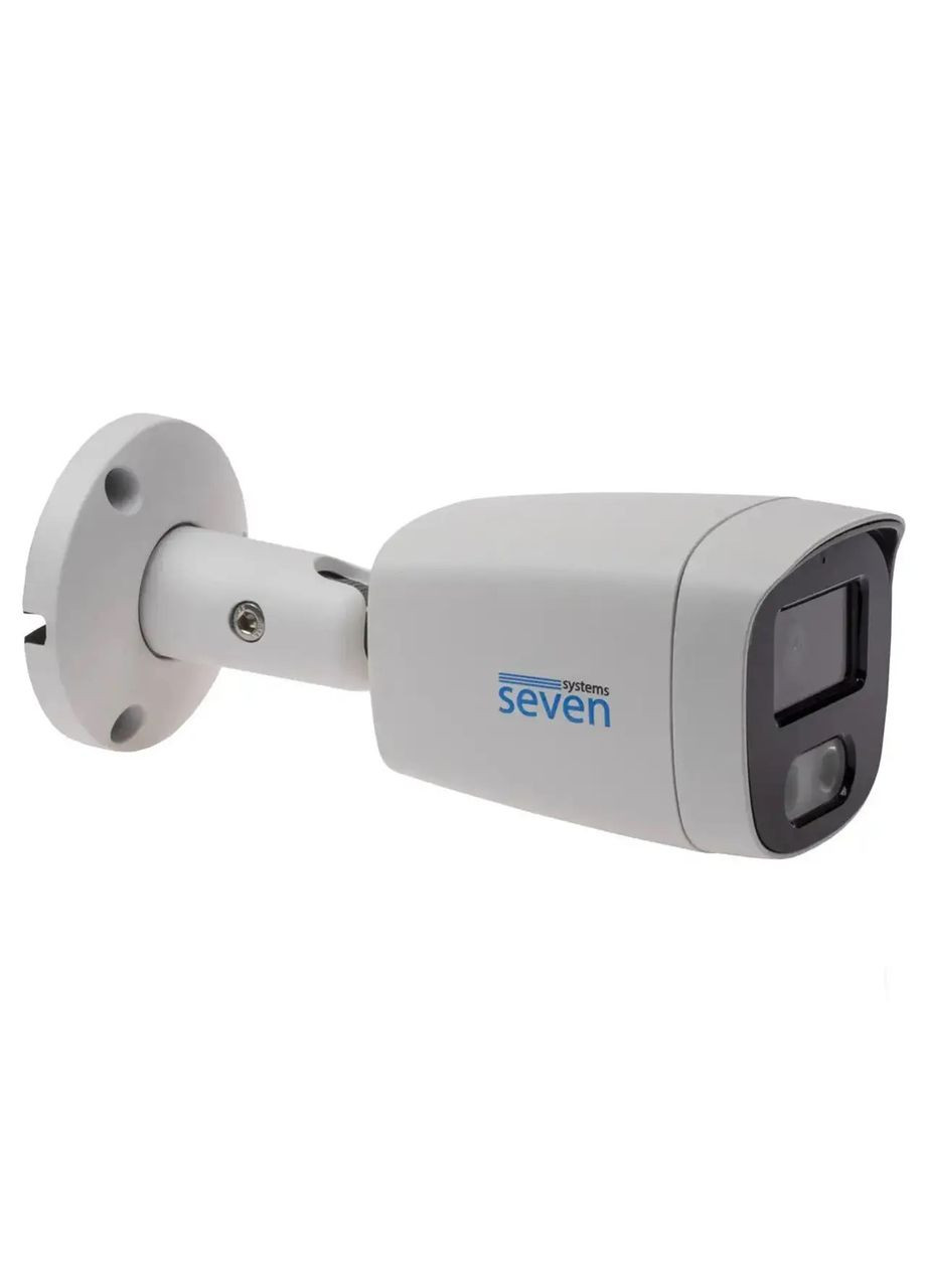 Комплект видеонаблюдения на 4 цилиндрические 2 Мп IP-камеры SEVEN IP-7222W4P4-2MP SEVEN Systems (369609811)