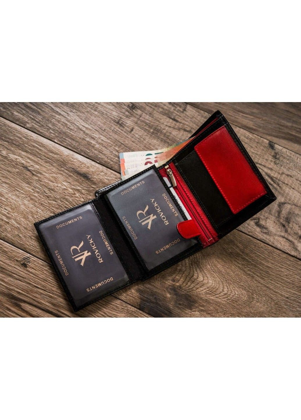 Кошелек мужской кожаный N4-GOAN Rovicky (360392453)