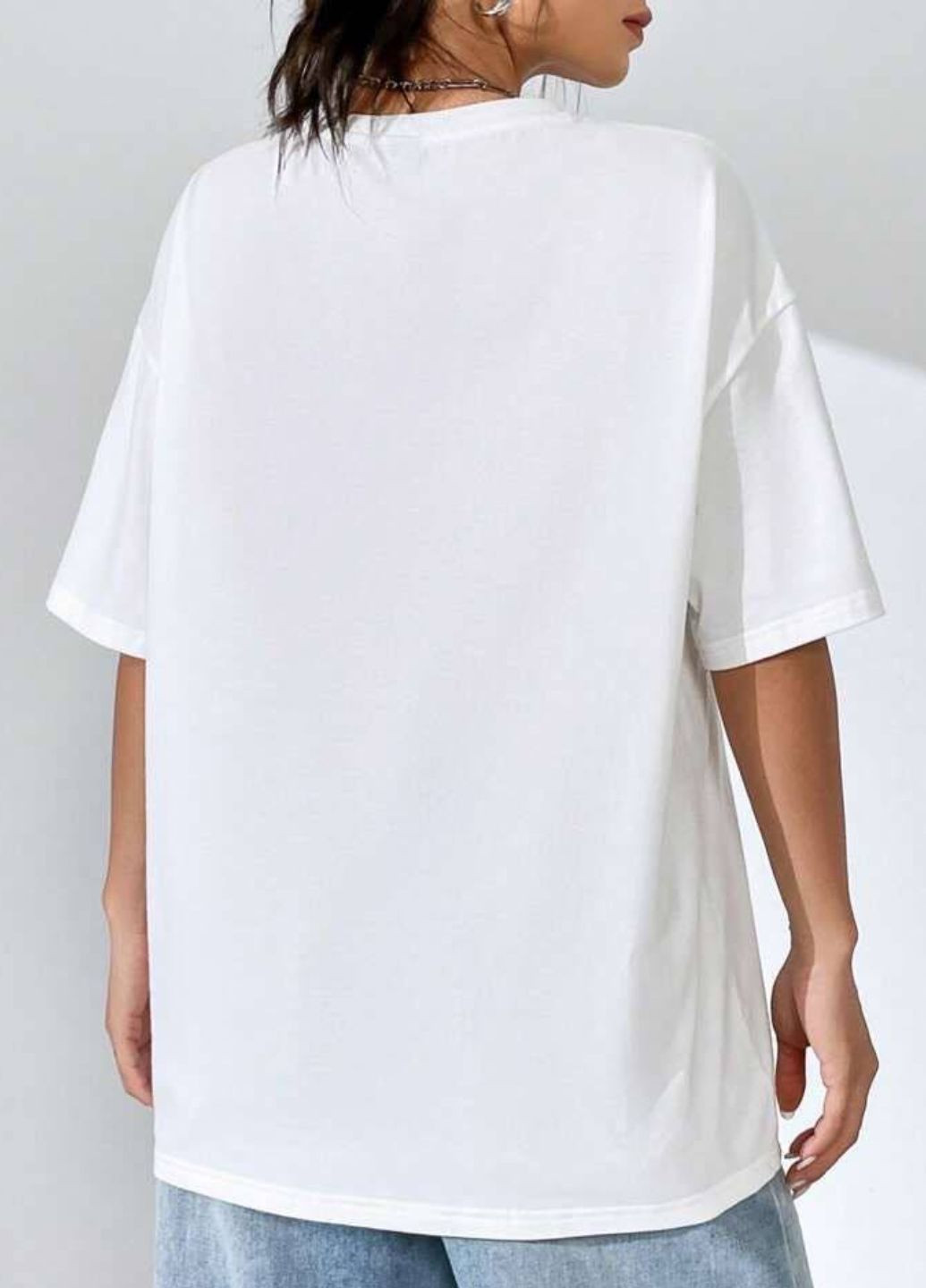 Базовая футболка свободного кроя Allthings - (328559283)