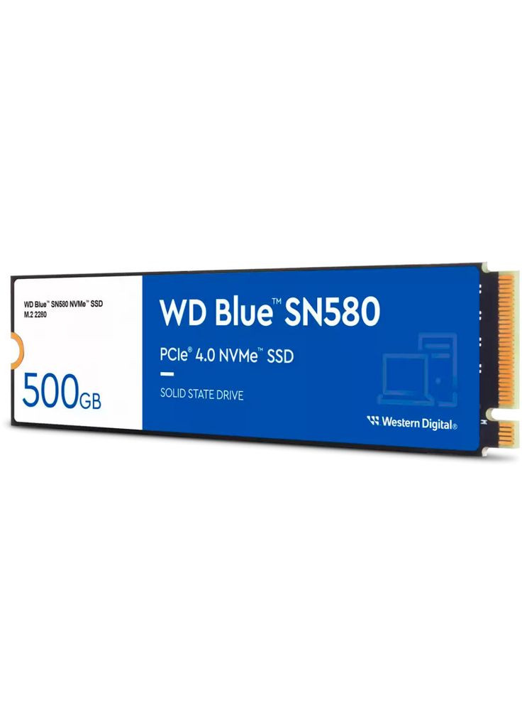 Накопичувач SSD M.2 2280 500GB SN580 Blue (WDS500G3B0E) WD (304255329)