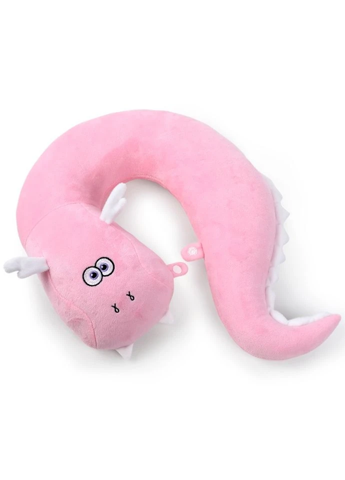 Подушка подголовник Дракон Лили FWPDGNLILY23PK000 розовая 37 см WP Merchandise (300920920)