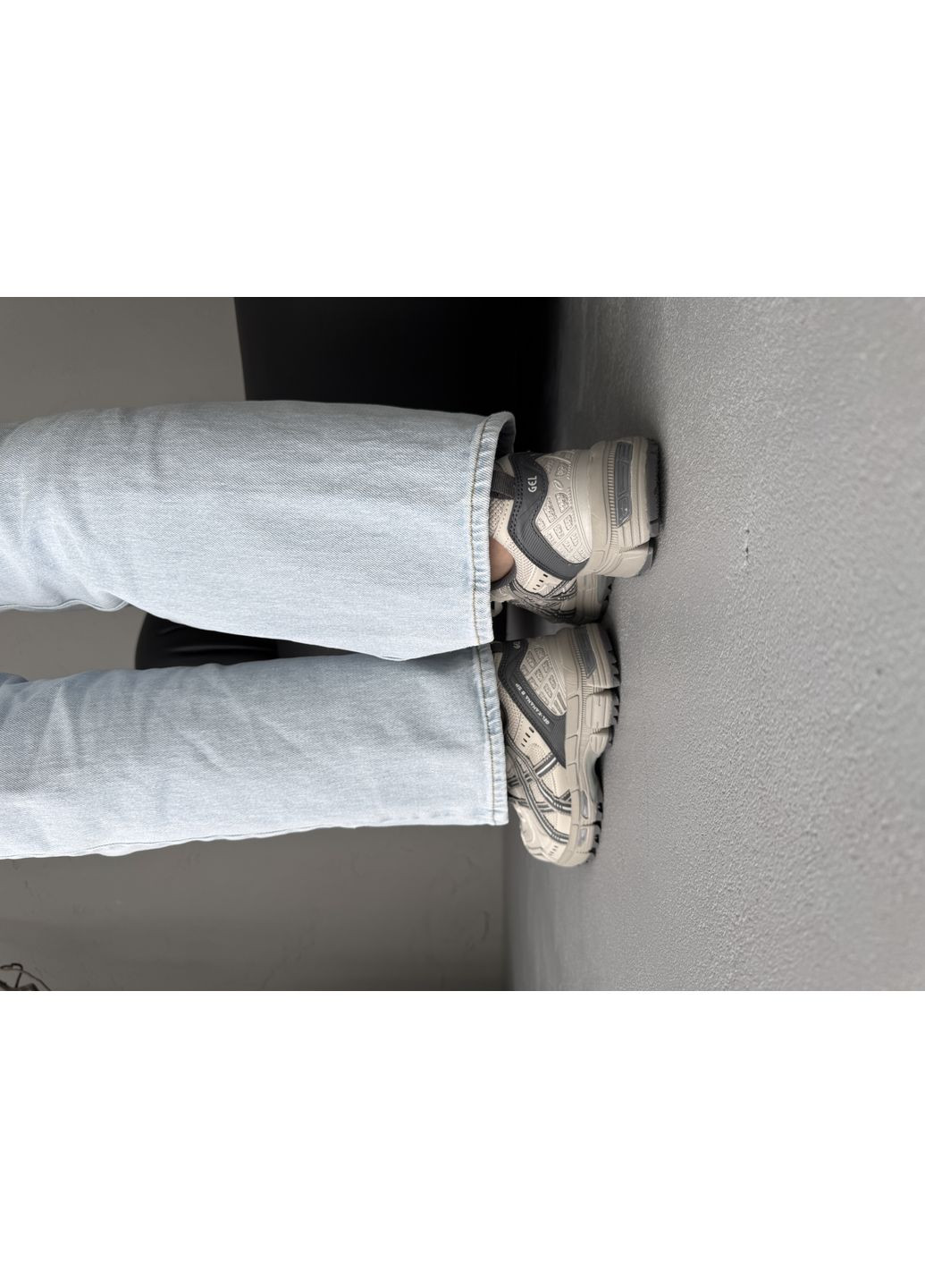 Бежевые демисезонные кроссовки мужские и женские Asics Gel-Kahana 8 SP Beige | Асікс Гель Кахана 27