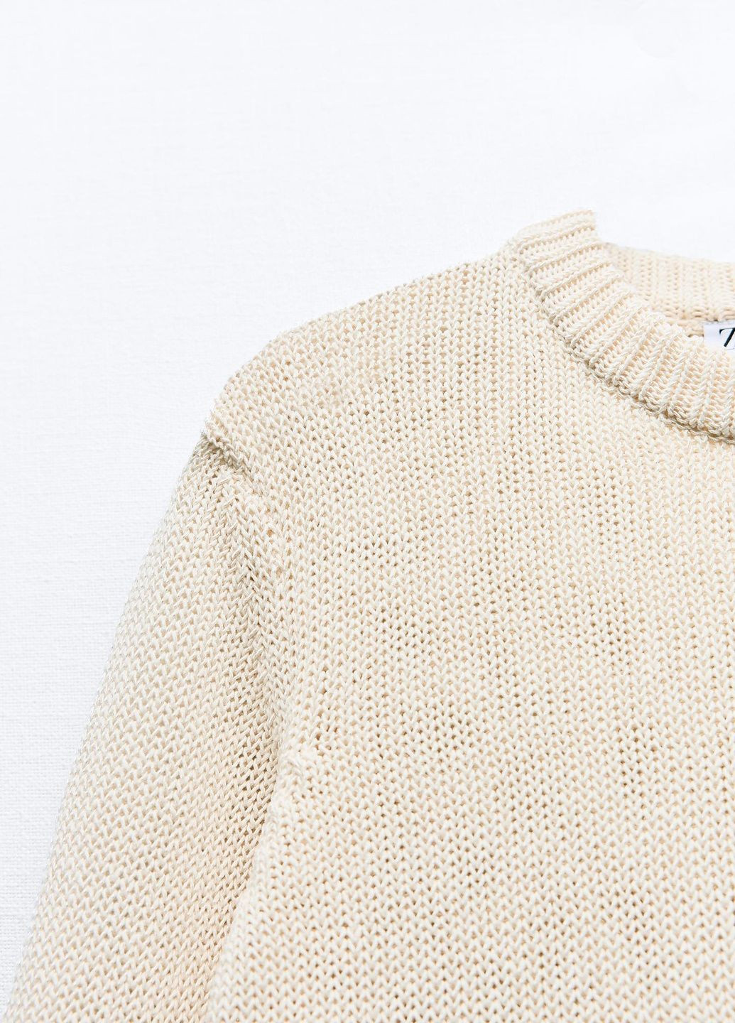Молочний демісезонний светр Zara