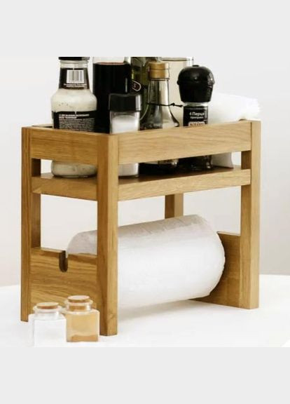 Держатель для бумажных полотенец из дерева Вертиндо сиена (ДКП-011405) No Brand (327868708)