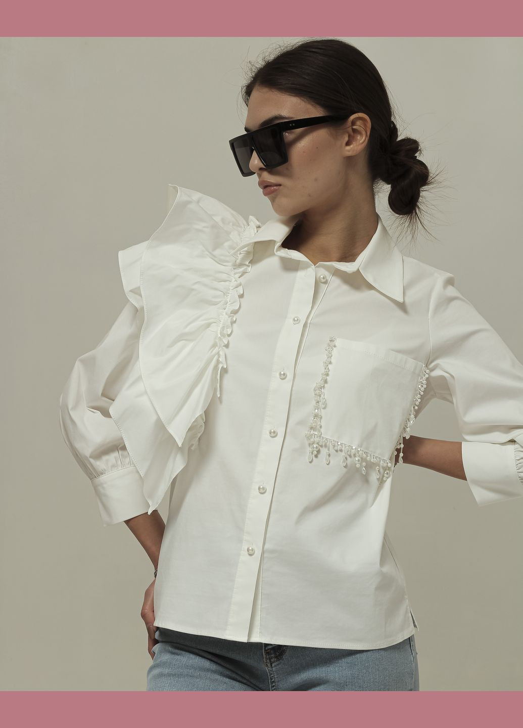 Біла блуза Of White