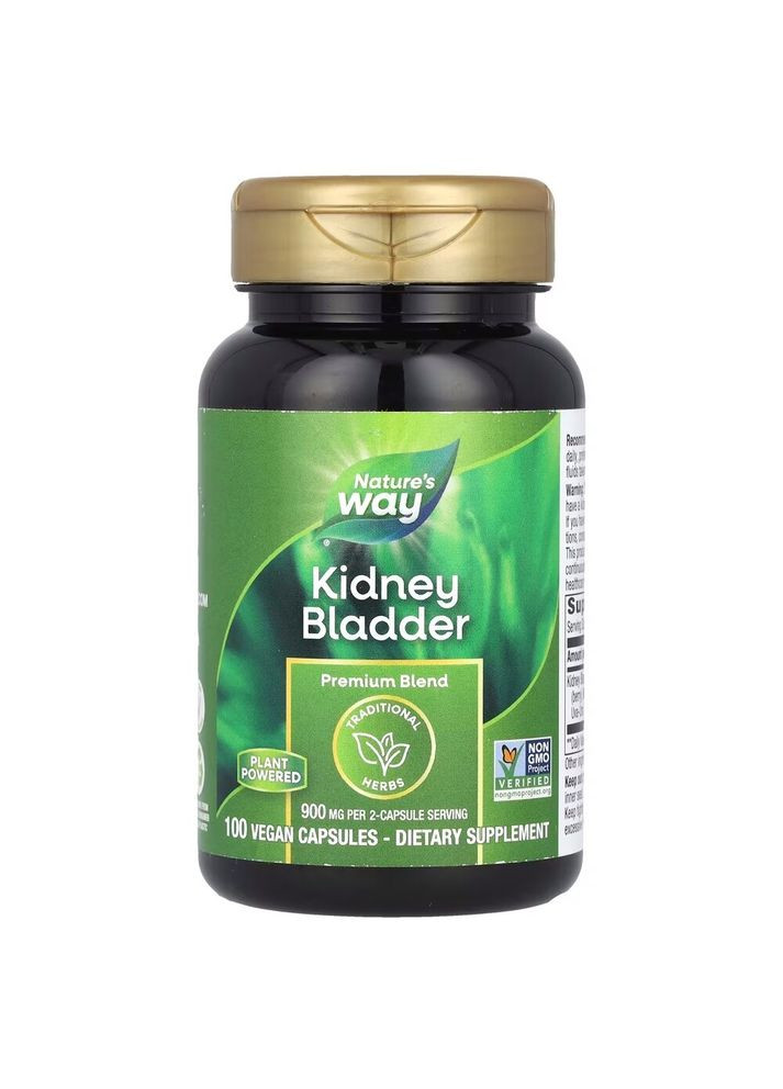 Натуральная добавка Kidney Bladder, 100 вегакапсул. Nature's Way (334706586)