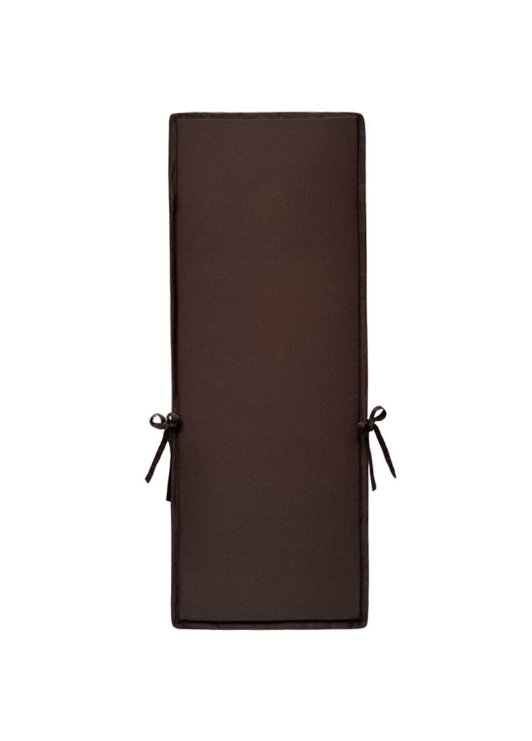 Матрац садовий на лежак 150х50х4 см коричневий No Brand (324831241)