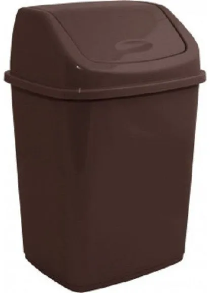 Ведро для мусора с крышкой Plastik ZB-401 5 л Zambak (386548536)
