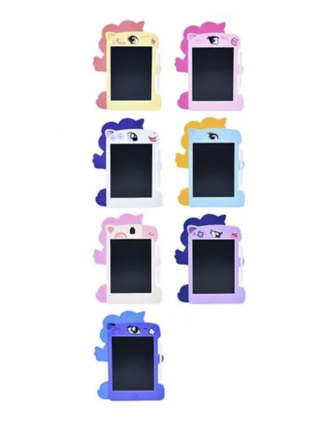 LCD-планшет для малювання колір різнокольоровий ЦБ-00283521 Limo Toy (353686336)