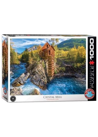 Пазл Кристал-Мілл Колорадо 1000 елементів (6000-5473) Eurographics Кристал-Милл, Колорадо, 1000 элементов (366156011)