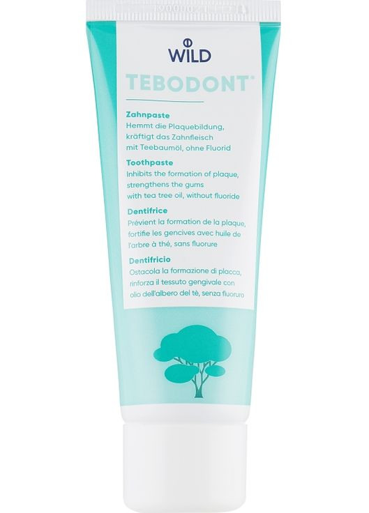 Зубна паста з олією чайного дерева Tebodont (Melaleuca Alternifolia) 75ml (326045-18519) Dr.Wild (368645598)