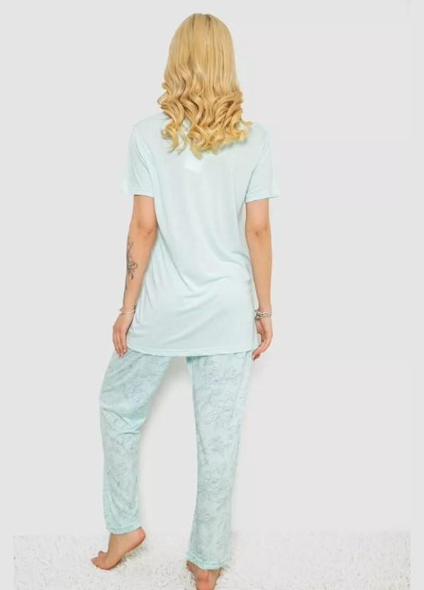 Блакитна всесезон піжама жіноча 243r6623 розмір блакитна LINDROS