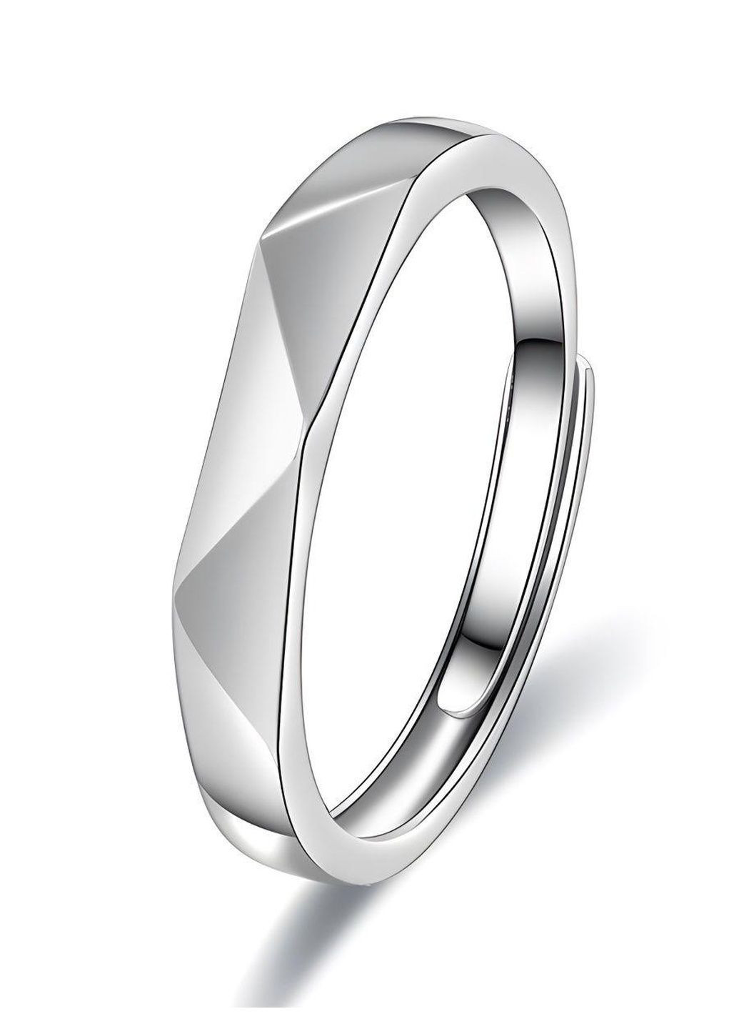 Безразмерные парные кольца для влюбленных, серебрянные кольца(цвет), обручальные кольца из медицинской стали No Brand парні каблучки (290253002)