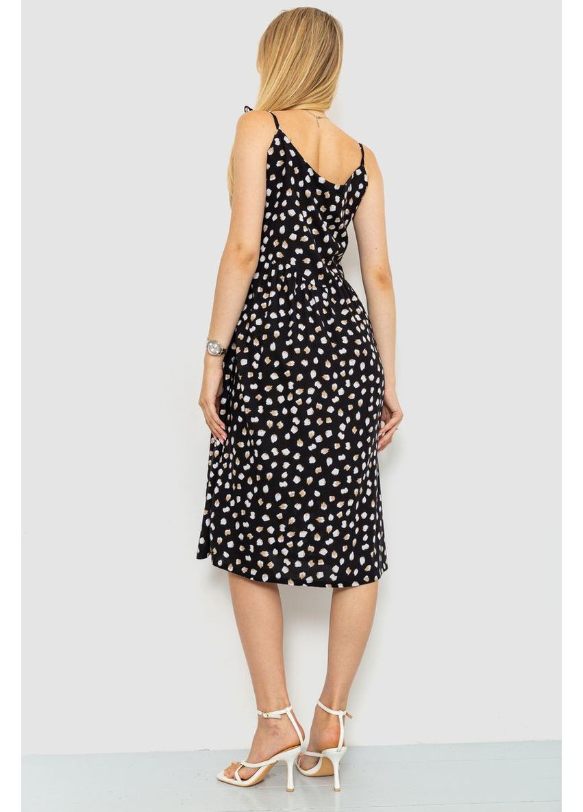 Сарафан з принтом, колір чорний, 102R333-1 Ager (369974120)