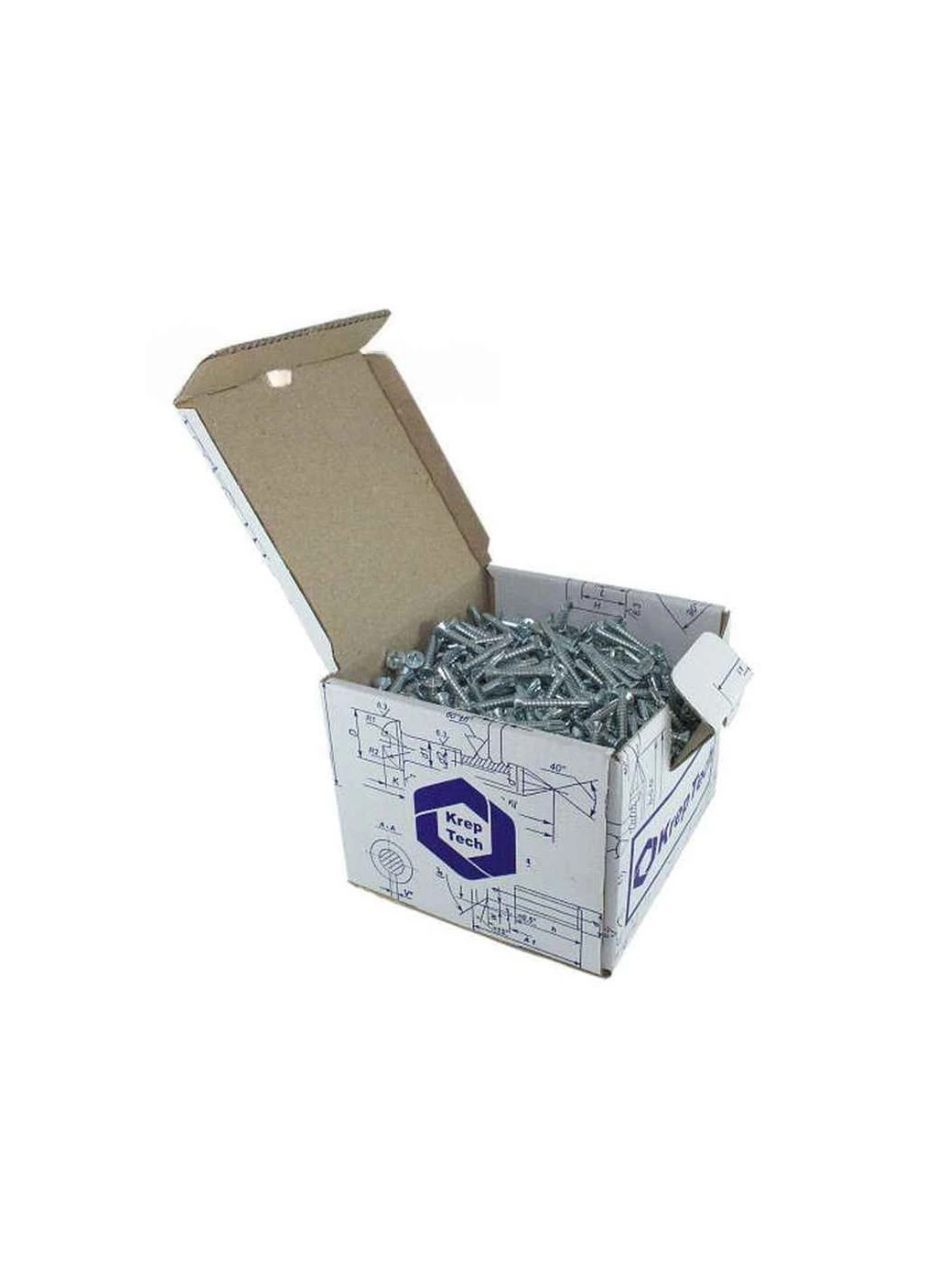 Гвинт з потайною голівкою 4,8х120 (100шт/уп.) ТМ КРЕПТЕХ No Brand (387327278)