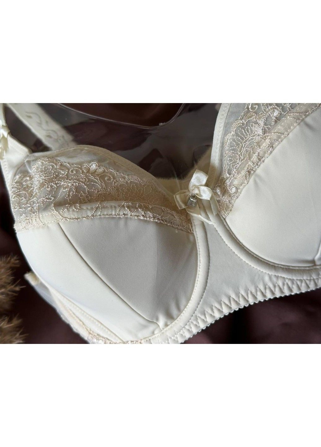 Бежевый бюстгальтер тонкий поролон 5085 бежевый Finikin