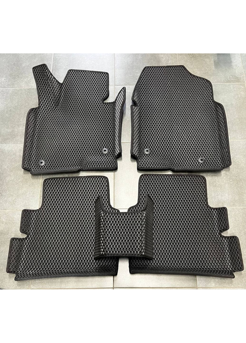 Коврики с бортиками 3Д лапой в салон для Mazda CX-5 2017+/ Мазда ЦеИкс5,Чёрный Eva CX5 (360614597)