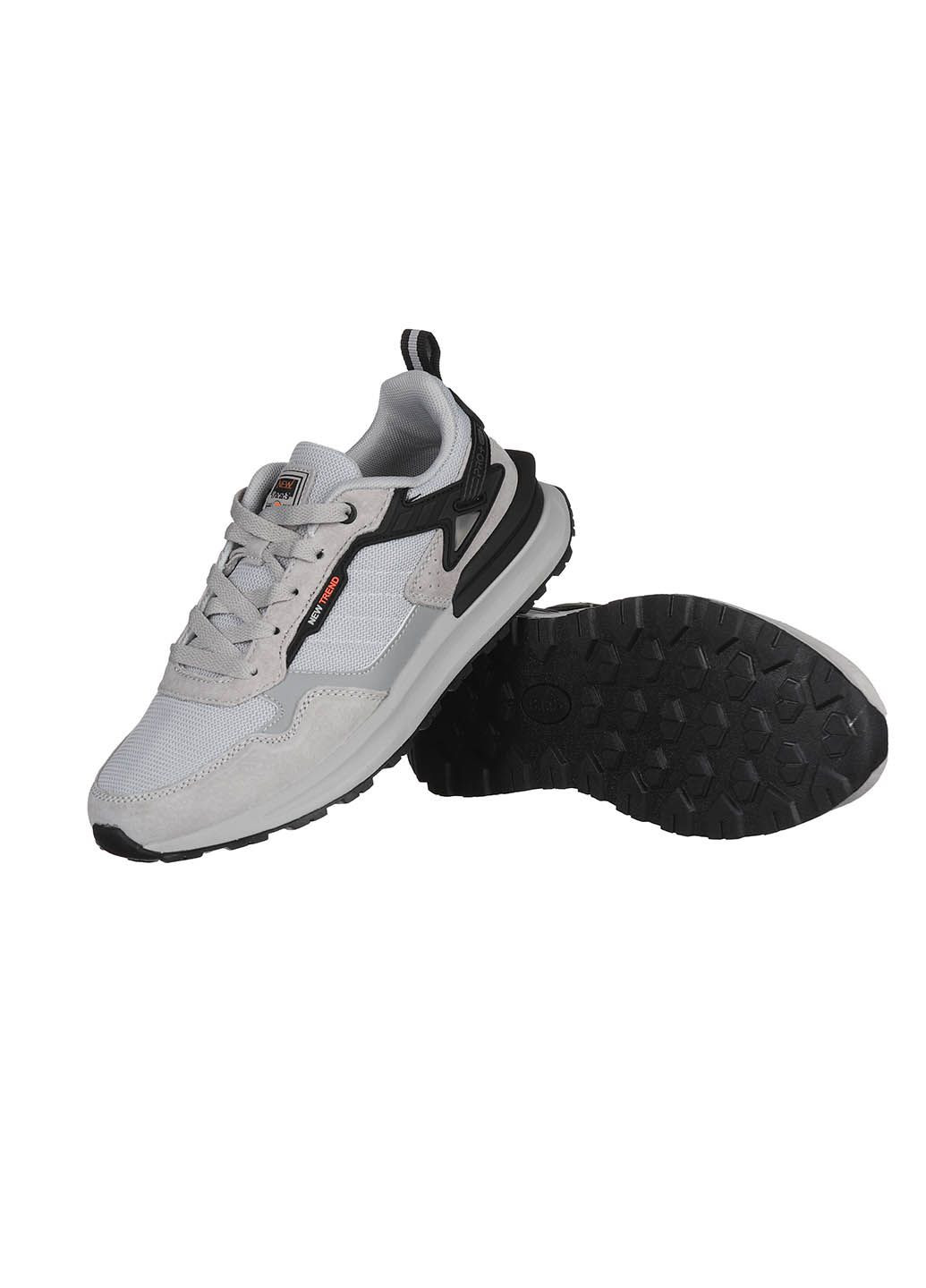 Кросівки жіночі демісезонні на шнурівці текстильні на високій спортивній підошві для прогулянок сірі L1866-7C Baas сірі демісезони (327794208)