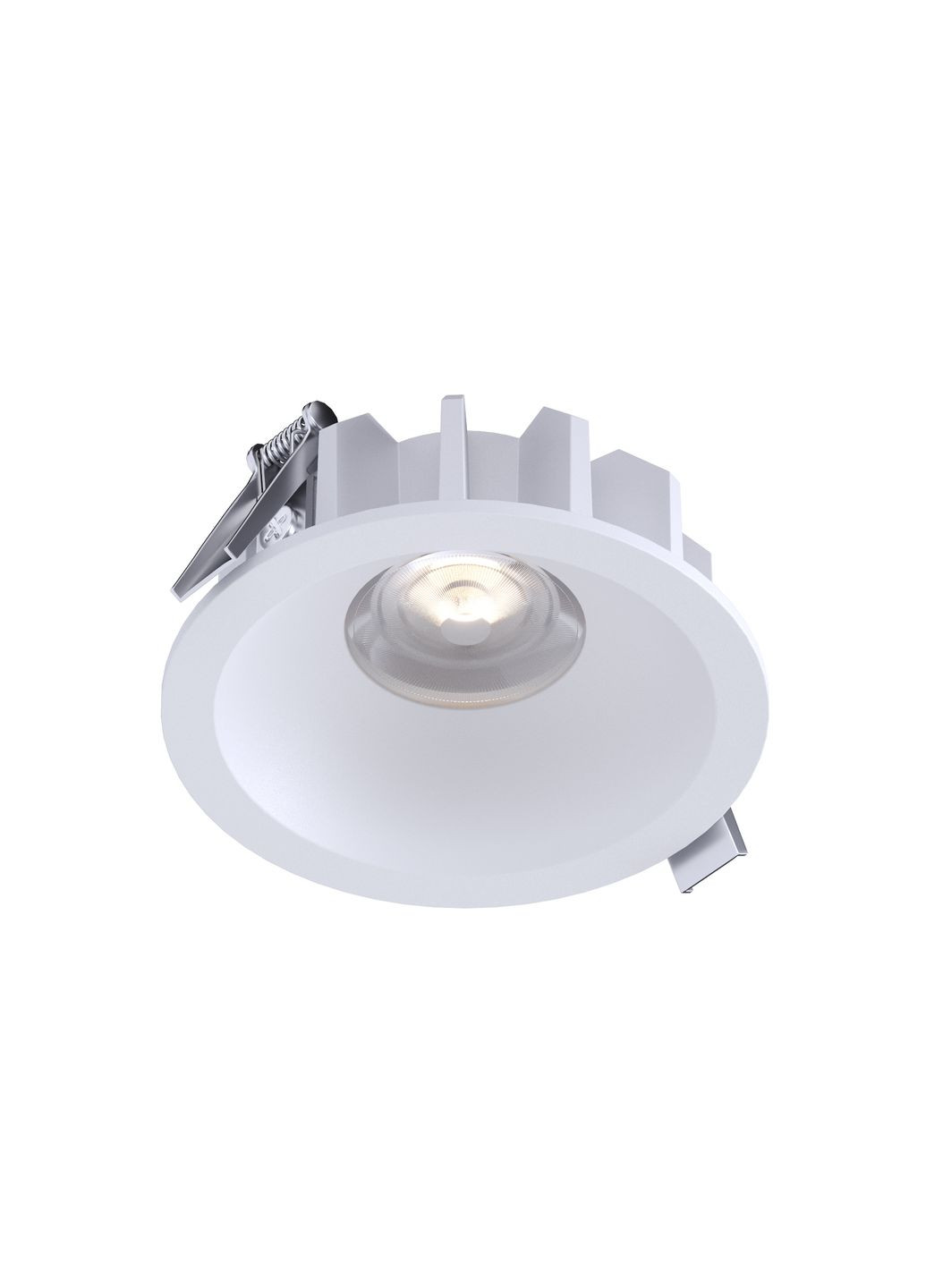 Світильник точковий врізний KD-SEMI242 9W 4K WH Kloodi (370386767)