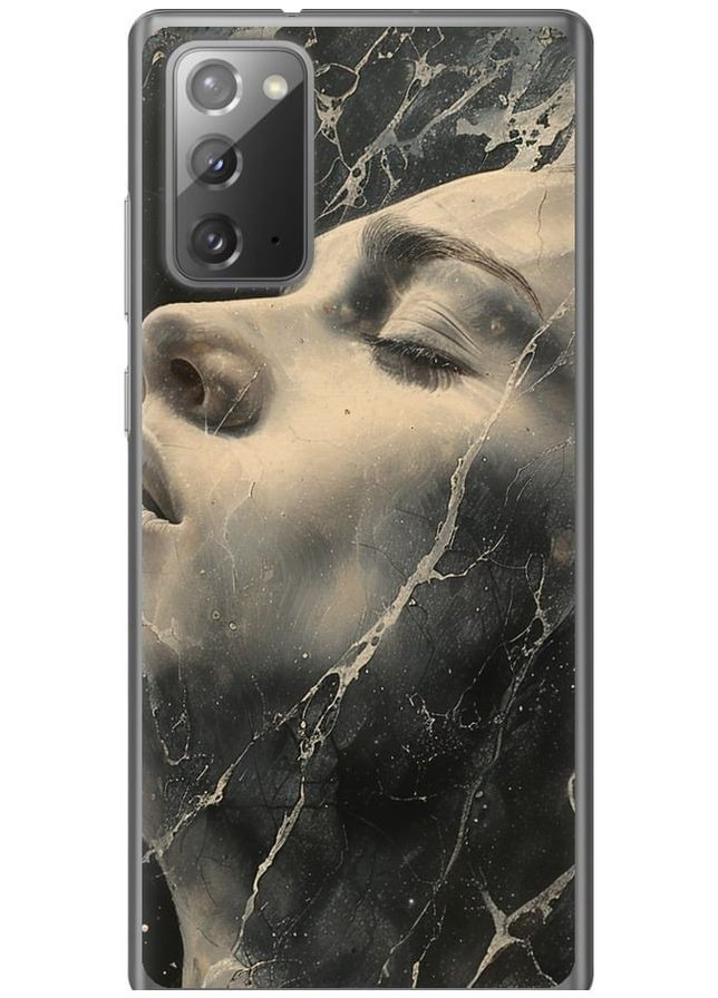 2D пластиковий чохол 'Мармурова жінка' для Endorphone Samsung Galaxy Note 20 (285704197)