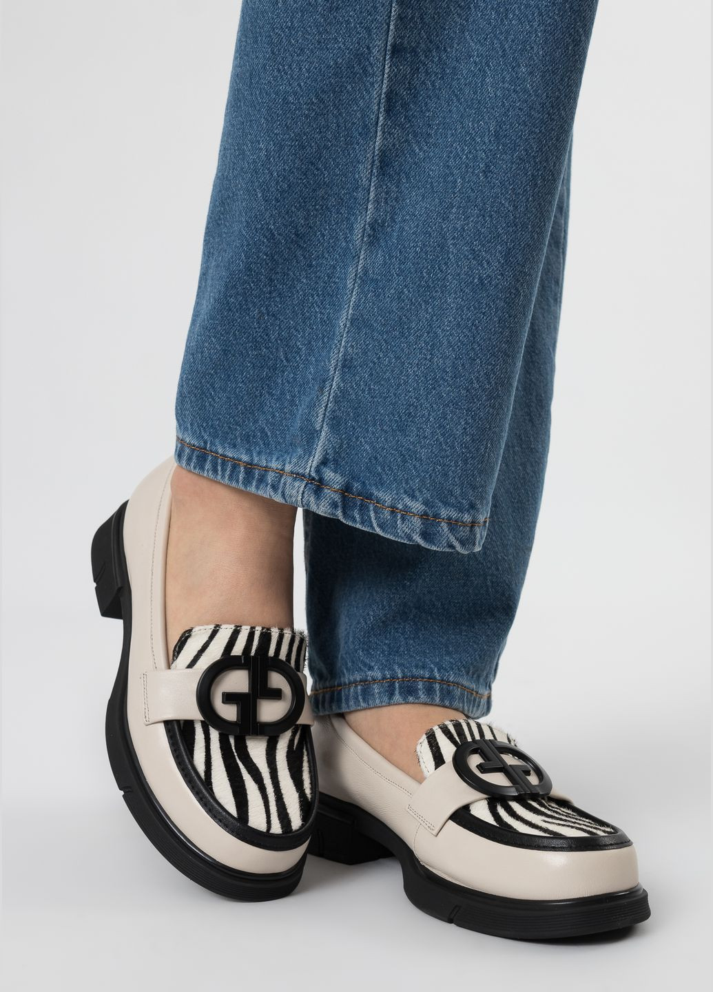 Geronea Туфлі (2346Т) бежевий з натуральна шкіра, — (328914016)