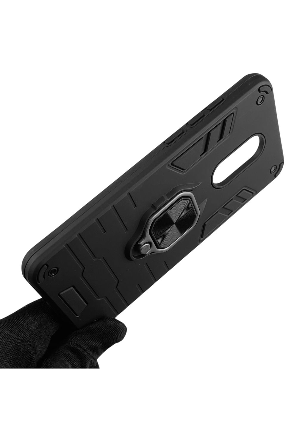 Чехол для телефона Redmi 5 Plus бронированный с кольцом-держателем на сяоми редми 5 плюс чёрный Xiaomi (366231347)