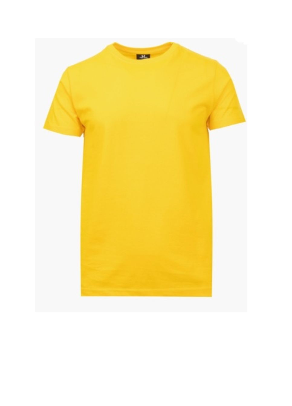 Желтая футболка Tee Jays