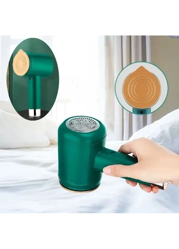 Компактный Дорожный Мини Утюг+ Машинкой Для Стрижки Котышек 2в1 No Brand (364870027)