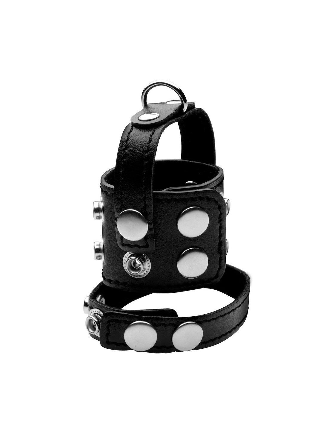 Фіксатор з ремінців на пеніс та яєчка Wild Play No Brand (323166038)