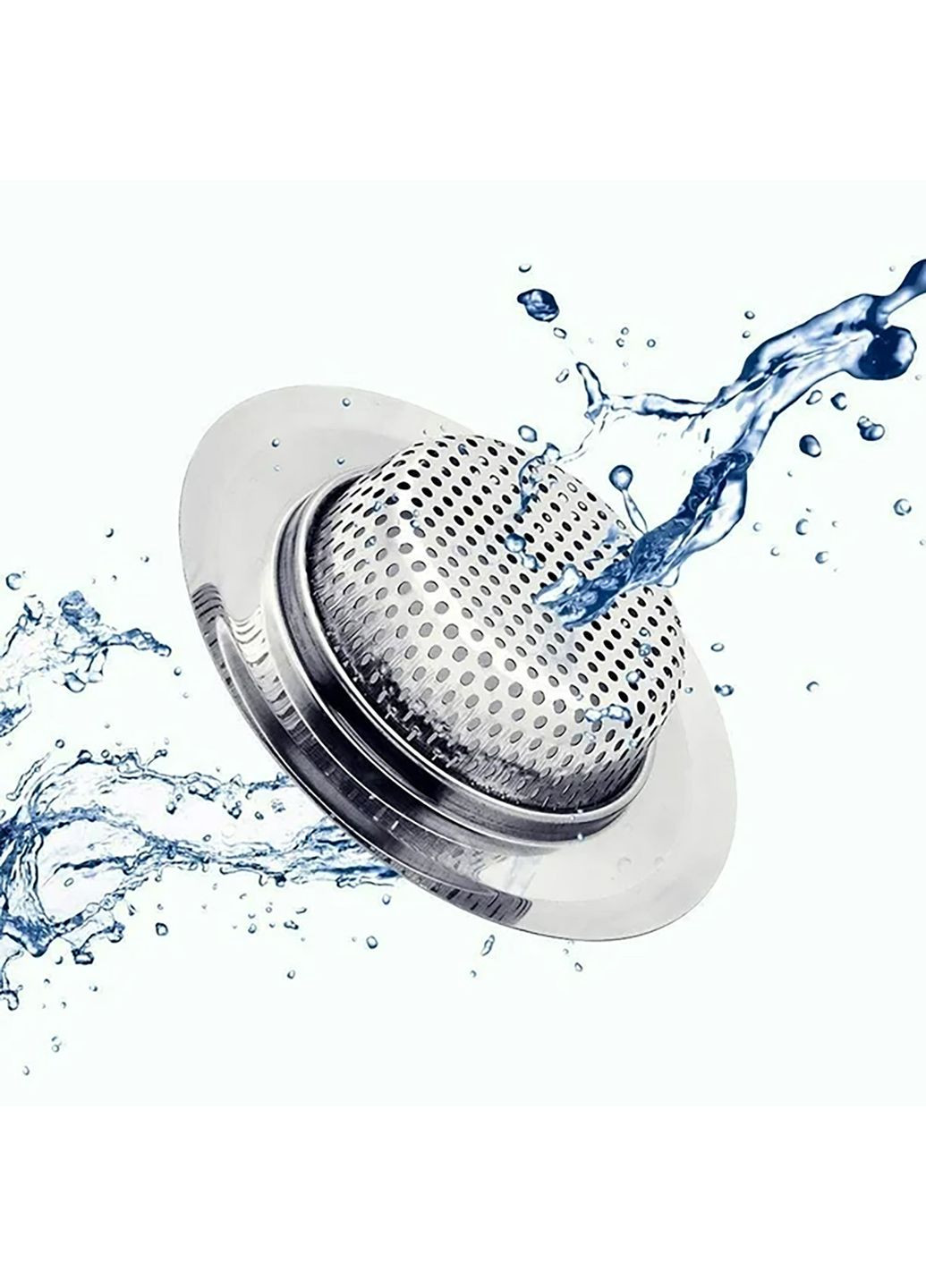 Сітка-фільтр для раковини з нержавіючої сталі фільтр проти засмічення Ø 7 см Kitchen Master (330127481)