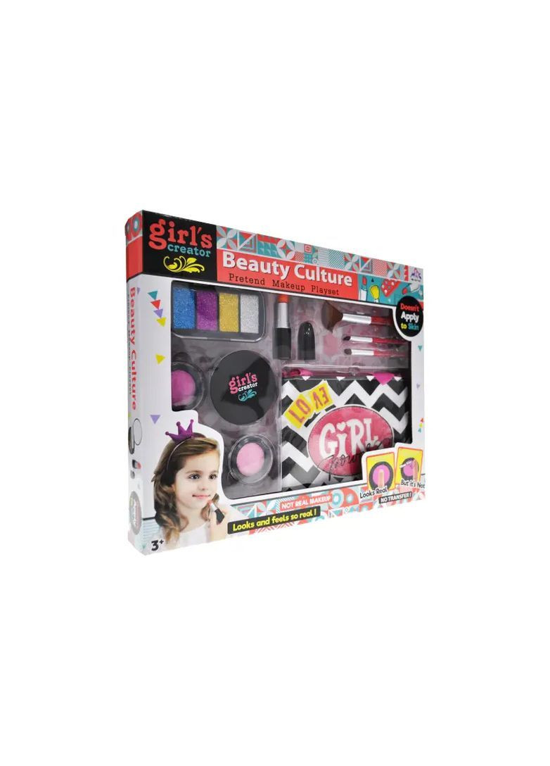 Набір косметики з косметичкою з пластику для дітей 4+ в асортименті MBK-366 YG Toys Дів3622 (370651339)