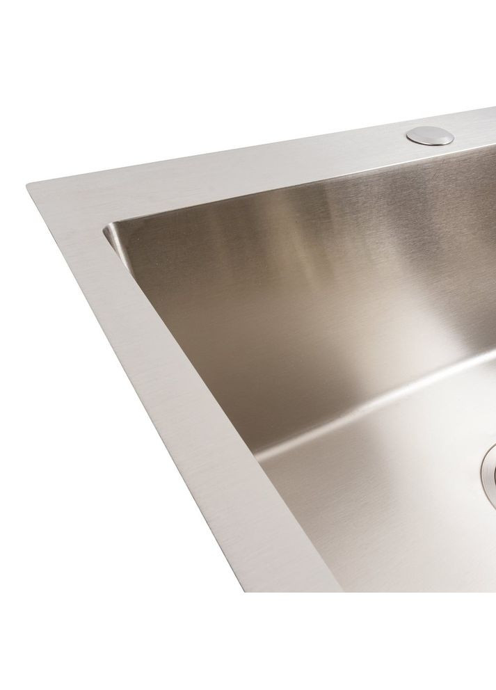 Кухонная мойка 58*43 нержавейка Handmade (сифон круглый, 3.0/0.8) Valeso (353746911)