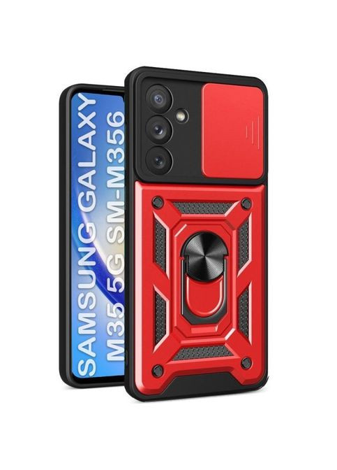 Чохол до мобільного телефона (711544) BeCover Military Samsung Galaxy M35 5G SM-M356 Red (326591805)