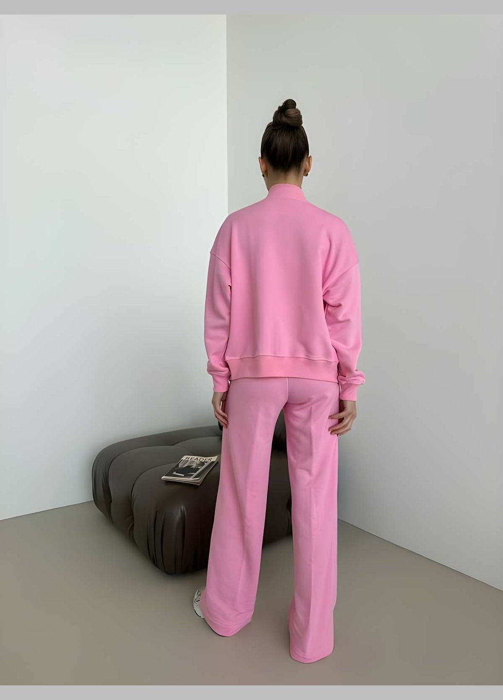 Женский спортивный костюм двойка брюки + бомбер, спортивный костюм... No Brand (331283833)