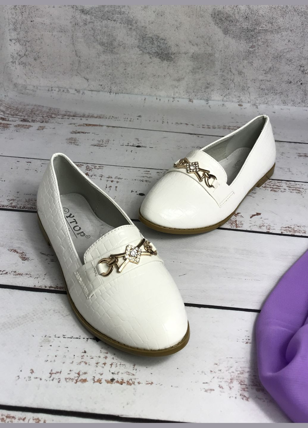 Туфлі дитячі для дівчинки Y.TOP Білий (691) Y Top (347236071)