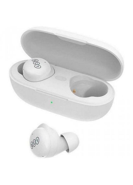 Бездротові навушники T17 TWS гарнітура біла QCY (280877257)