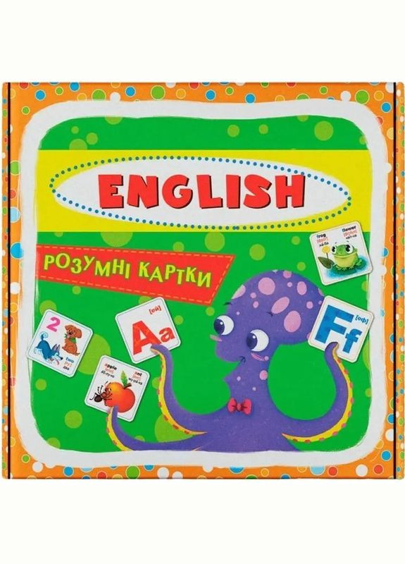 Розумні картки. English, 30 шт. () Кристал Бук F00021660 (328447267)