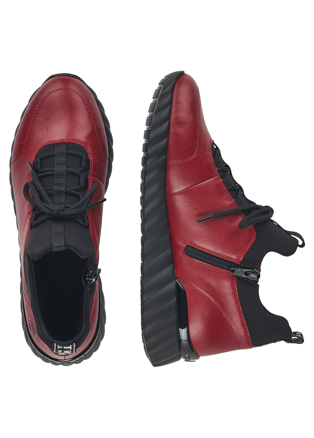 Червоні зимовий зимові кросівки Remonte