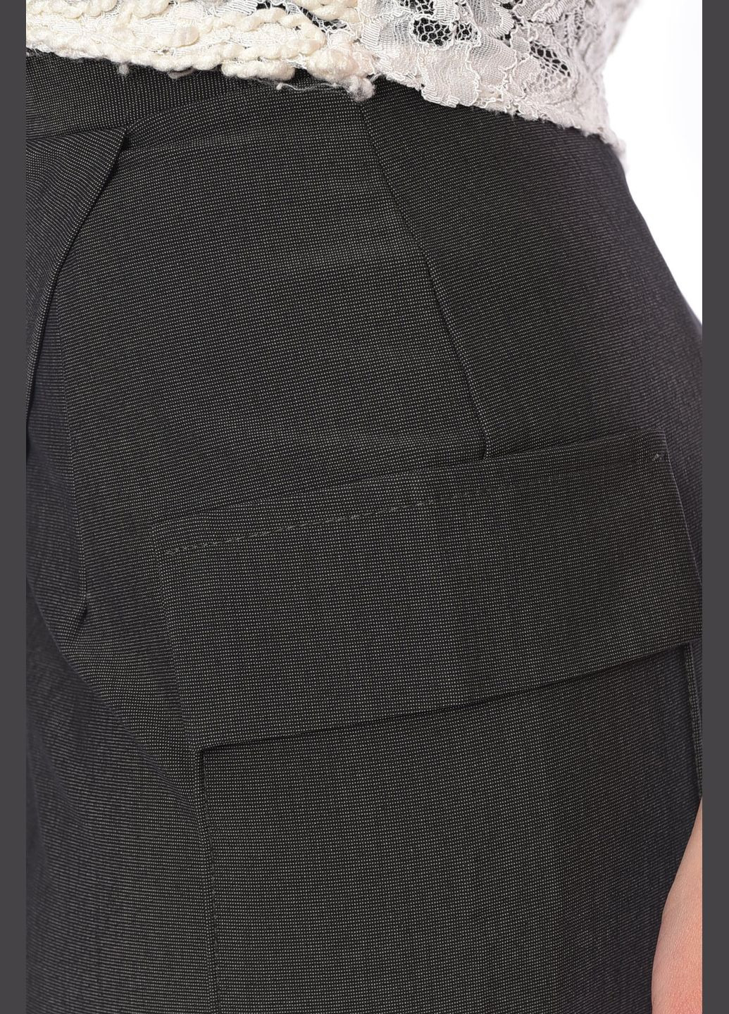 Жіноча спідниця темно-сірого кольору Let's Shop (323201814)