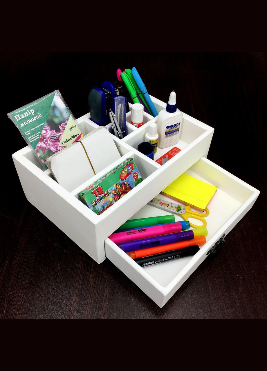 Органайзер настільний з дерева Танжер зефір (КНЦ-006320) No Brand (328225222)