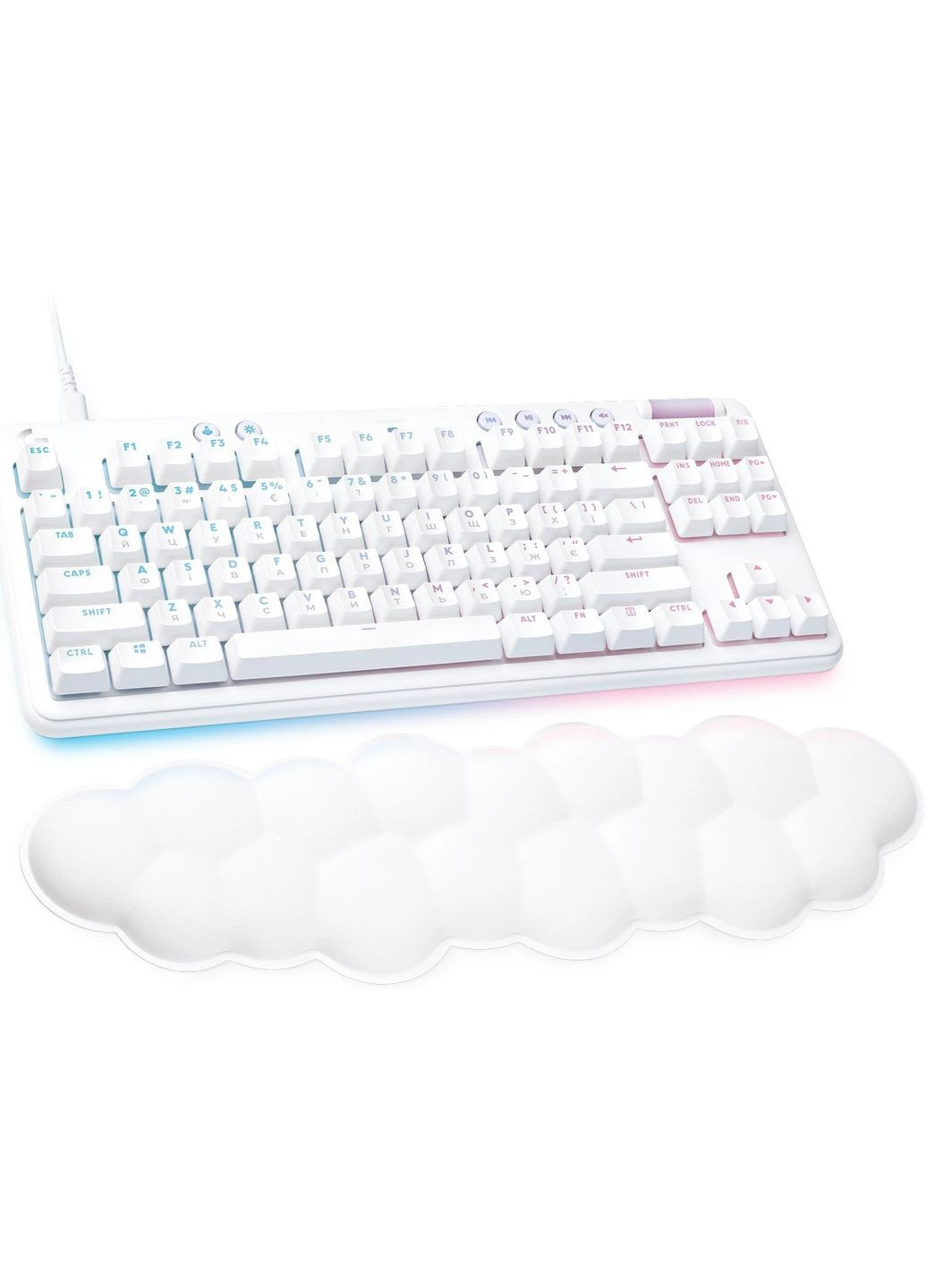 Клавіатура G713 Wireless Linear Off-White (L920-010678) Logitech (360423672)