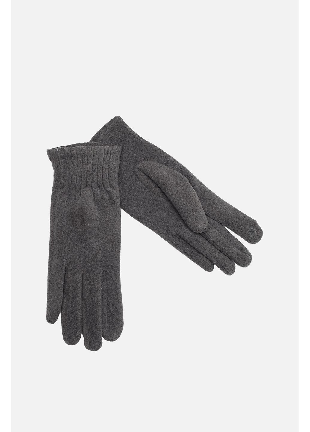 Перчатки женские цвет темно-серый CB-00285121 Ronaerdo (366421912)