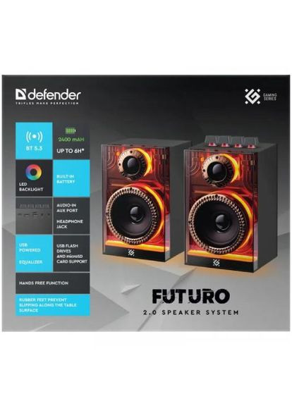Акустична система Futuro Black (65087) Defender (353304351)
