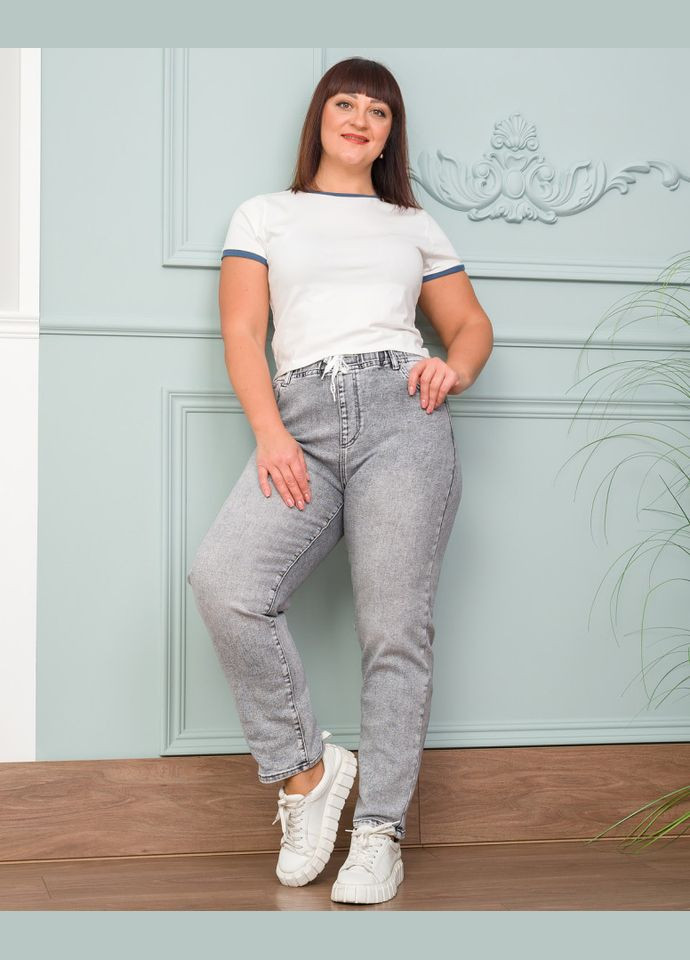 Джинсы LJ W791 Alenka Plus - (354699483)