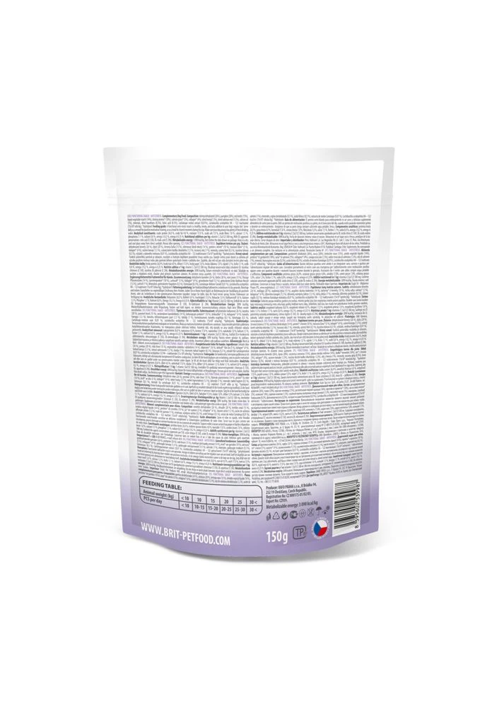 Ласощі Functional Snack Antistress Shrimps д/собак напіввологі д/заспокоєння креветки 150 г Brit Care (381178260)